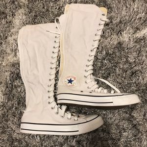 Tall White Converse Shoes